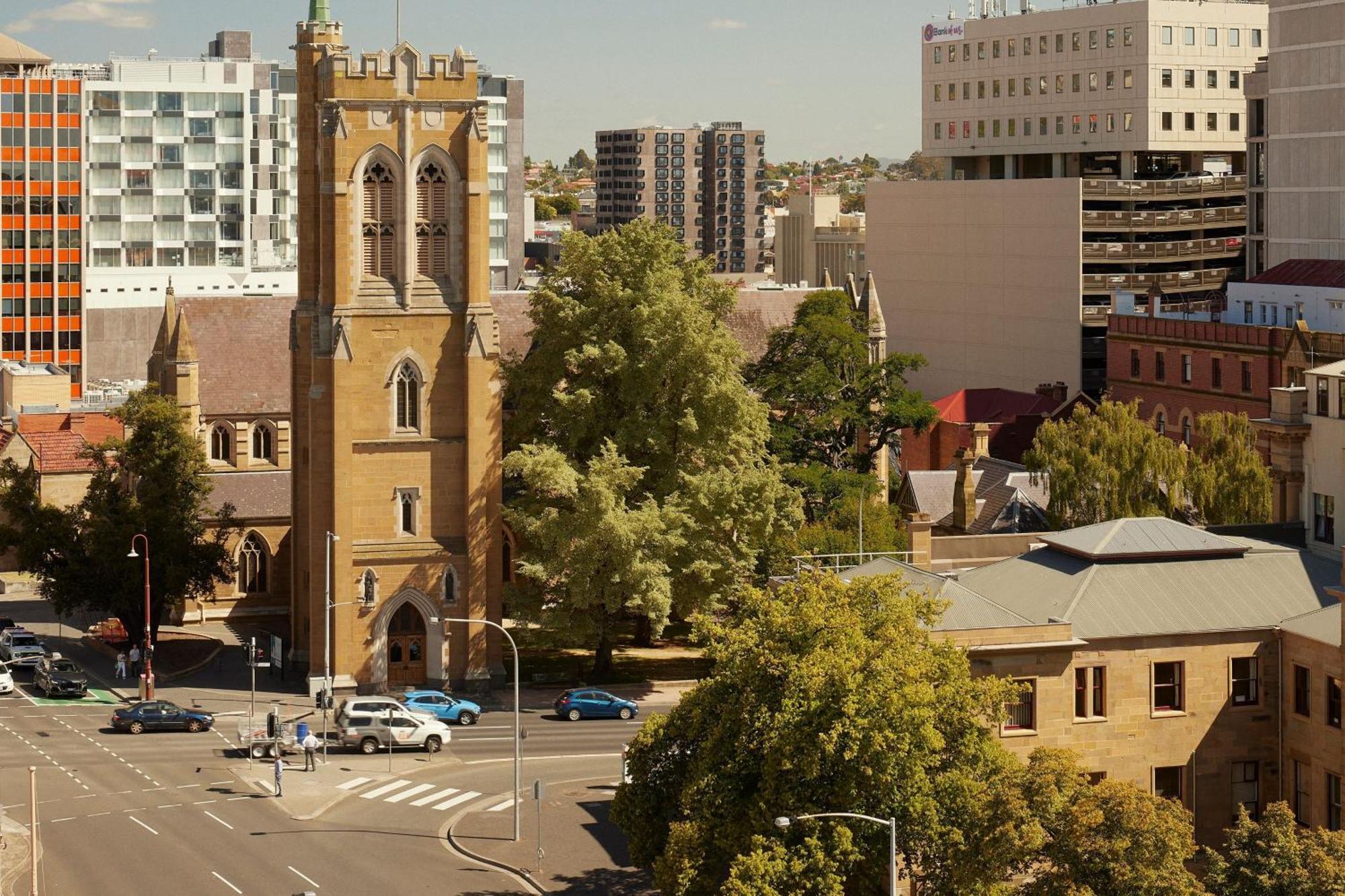 The Tasman, A Luxury Collection Hotel, Hobart Ngoại thất bức ảnh The church from the west